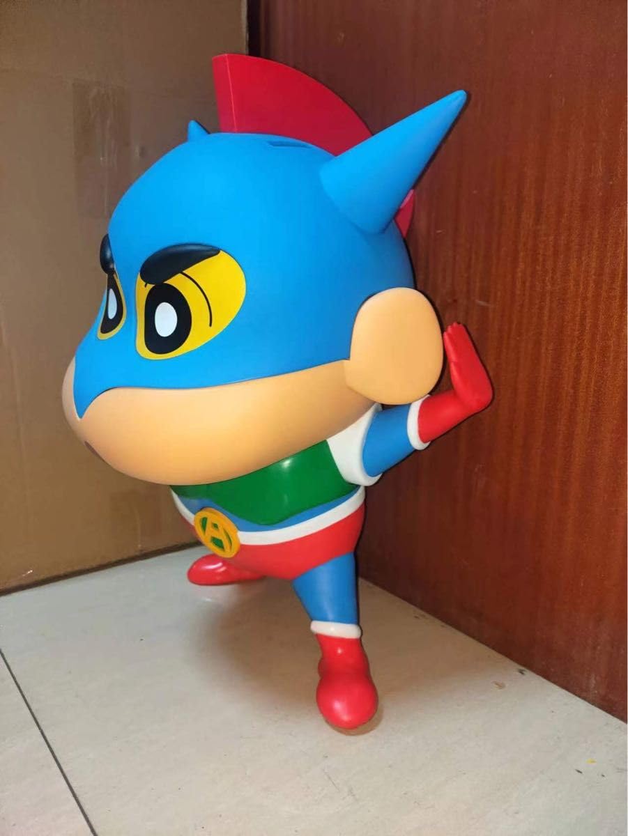 クレヨンしんちゃん　フィギュア　置物　高さ45cm Amazon.co.jp: クレヨン しんちゃん フィギュア 高さ45センチ